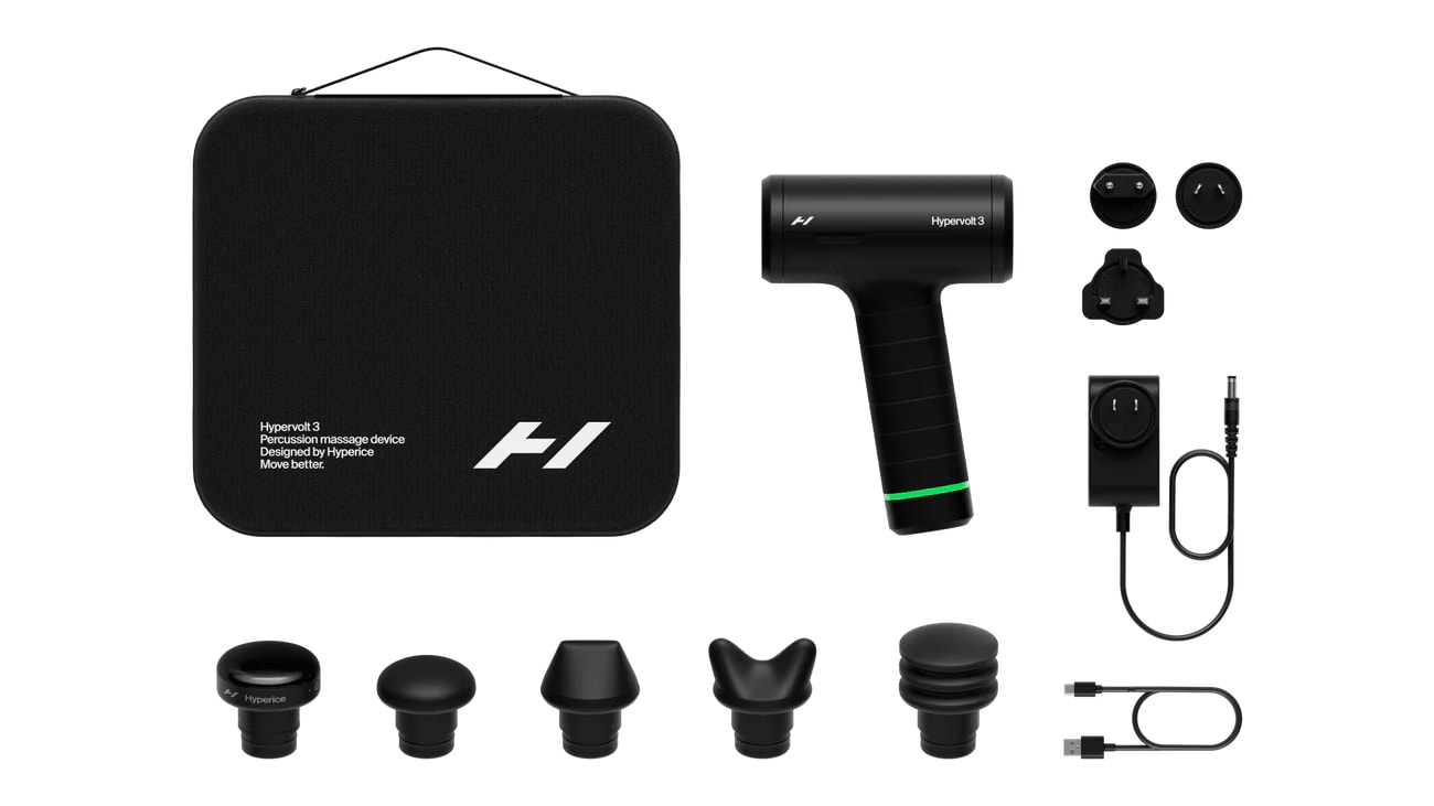Hypervolt 3 Percussion Massage Gun | Rogue Fitness